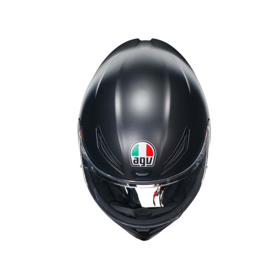 Agv K1 S Mono Matt Black Kapalı Kask