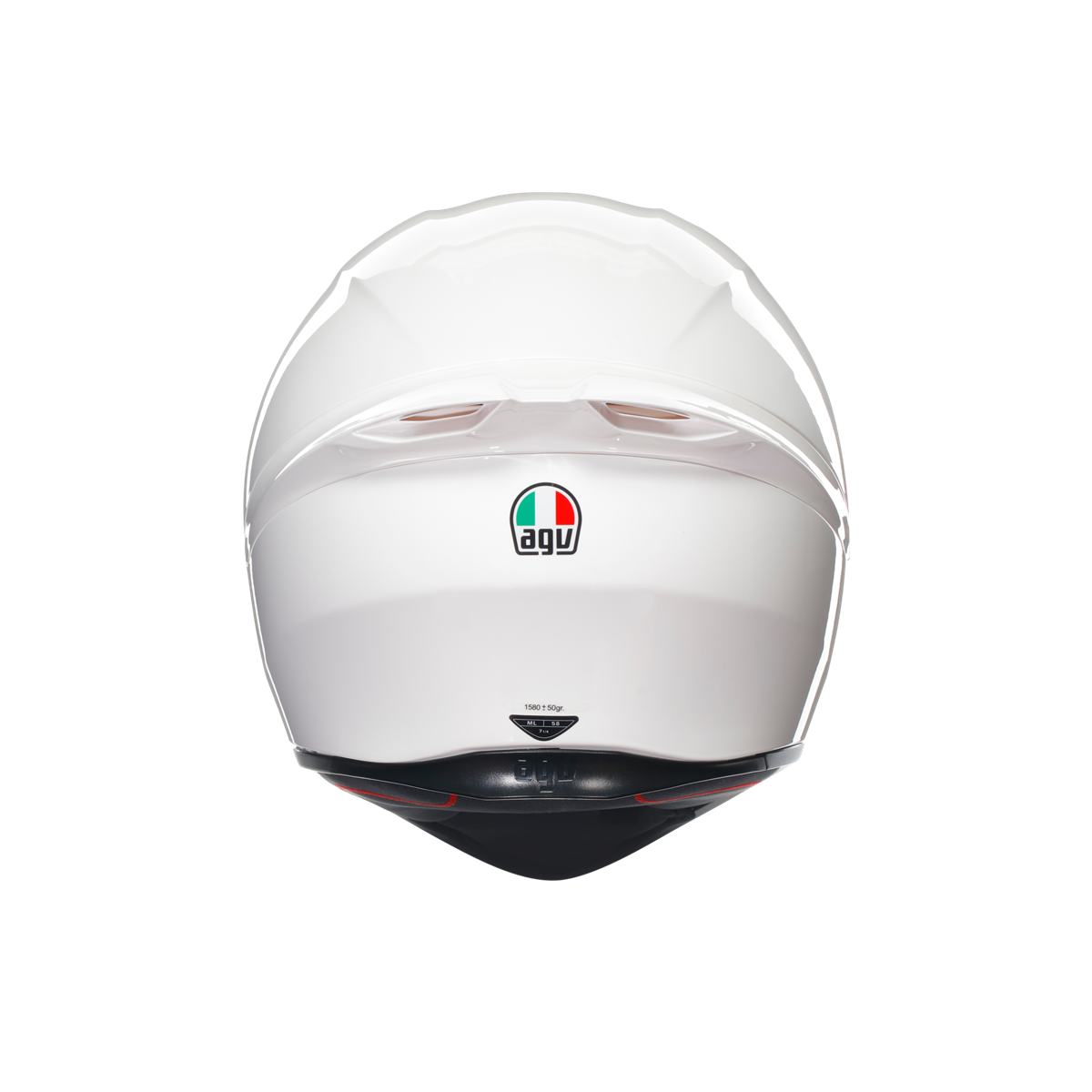 Agv K1 S Mono White Kapalı Kask