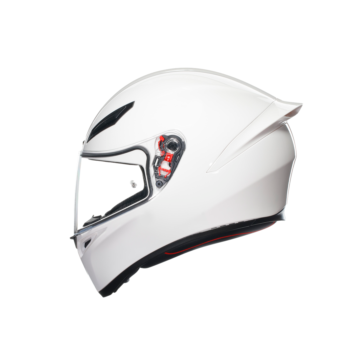 Agv K1 S Mono White Kapalı Kask