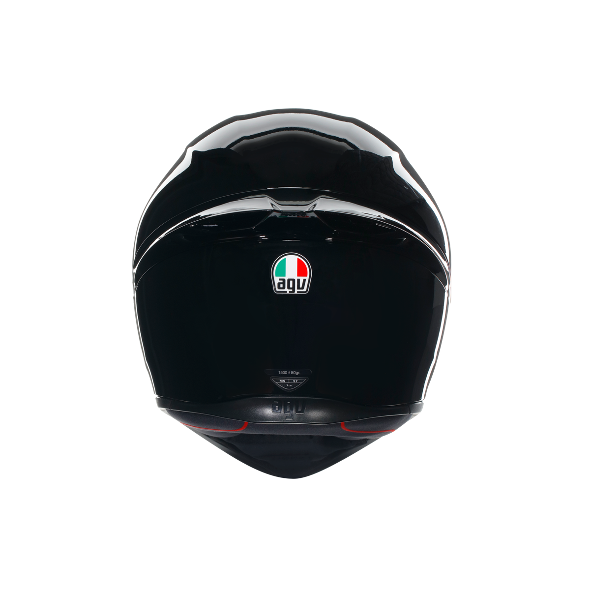 Agv K1 S Mono Black Kapalı Kask