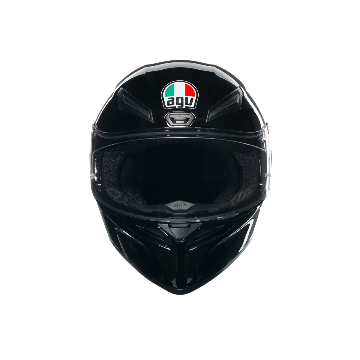 Agv K1 S Mono Black Kapalı Kask