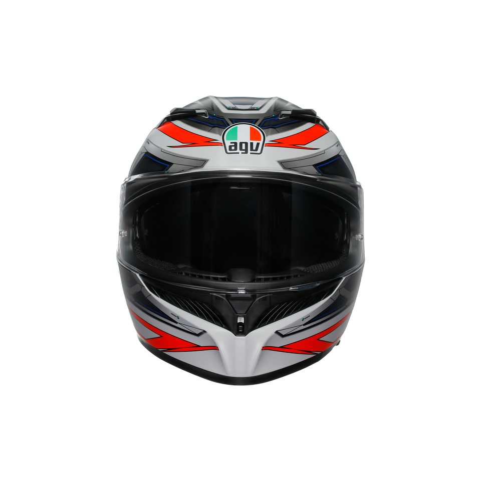Agv K3 E2206 Space Matt White Red Fluo Kapalı Kask