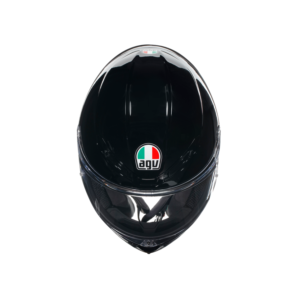 Agv K6 S Black Mono Kapalı Kask