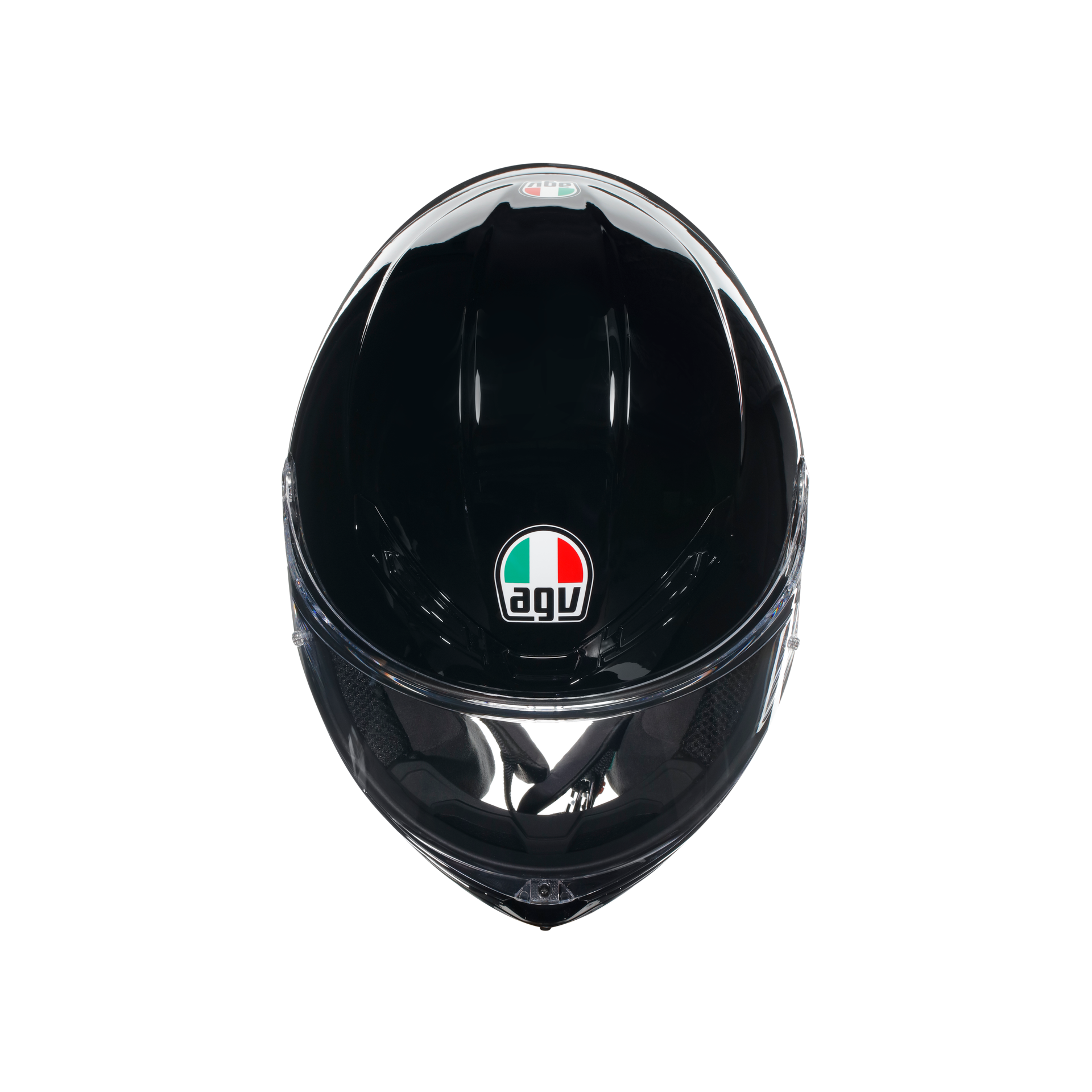 Agv K6 S  Black Mono Kapalı Kask