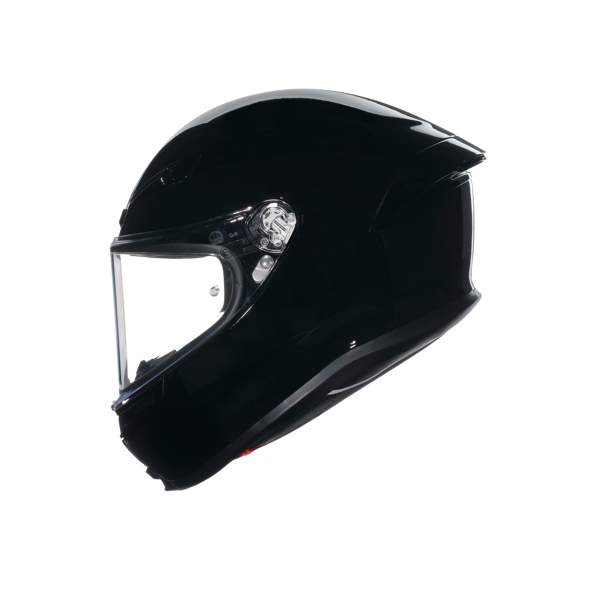 Agv K6 S  Black Mono Kapalı Kask