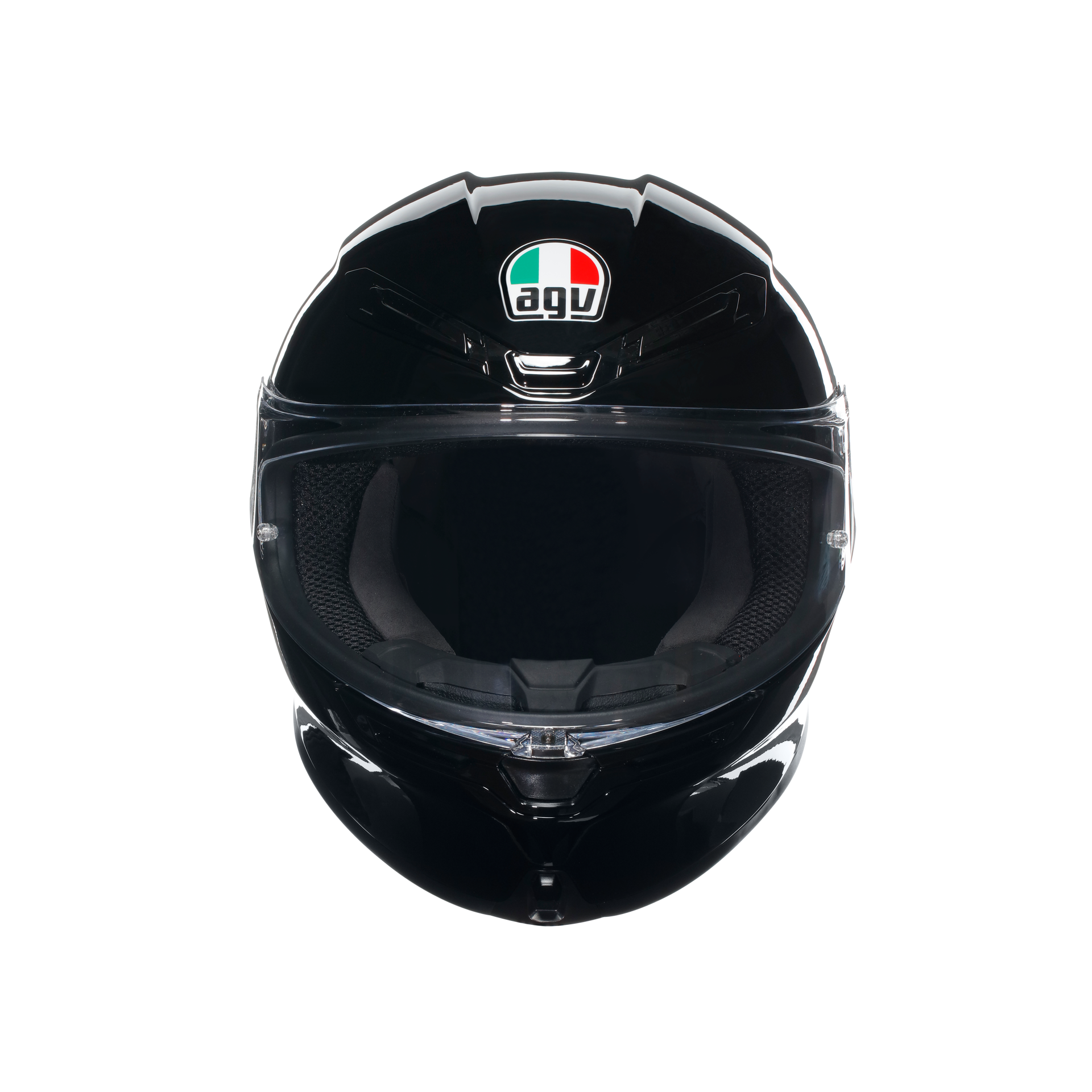 Agv K6 S  Black Mono Kapalı Kask