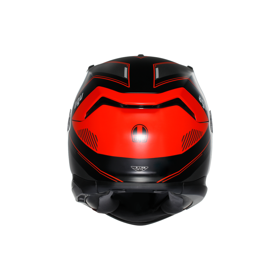 Agv K7 MPLK Kyber Matt Black Red Kapalı Kask
