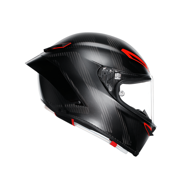 Agv Pista GP RR Carbon Blk Red Kapalı Kask