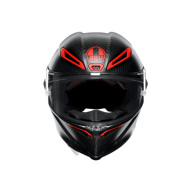 Agv Pista GP RR Carbon Blk Red Kapalı Kask