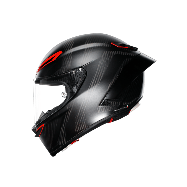 Agv Pista GP RR Carbon Blk Red Kapalı Kask
