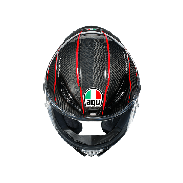 Agv Pista Gp RR  Performance Carbon Red Kapalı Kask