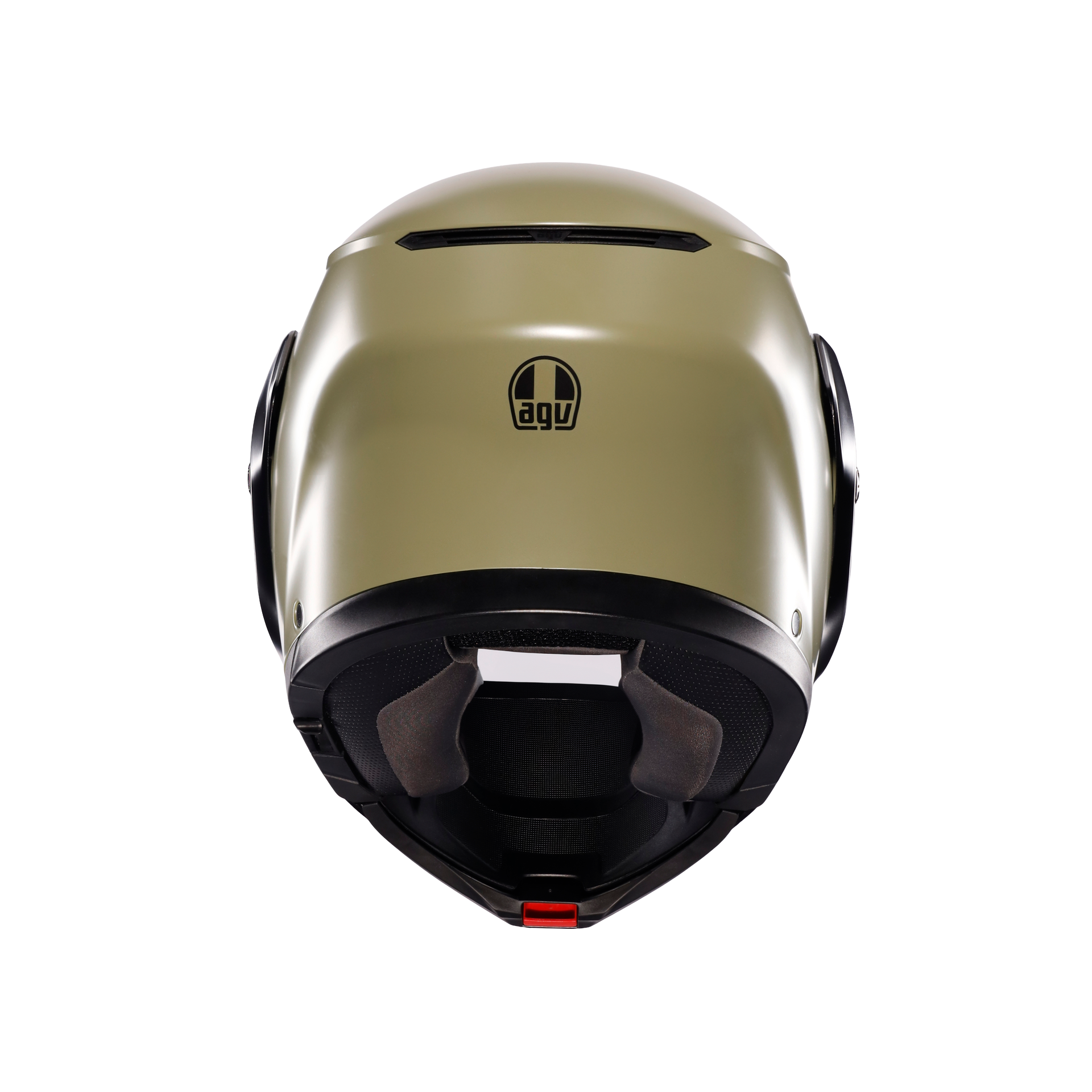 Agv Streetmodular Mono Matt Green Black Çene Açılır Kask