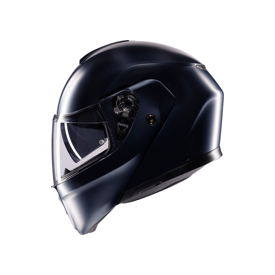 Agv Streetmodular Mono Matt Profondo Blue Çene Açılır Kask