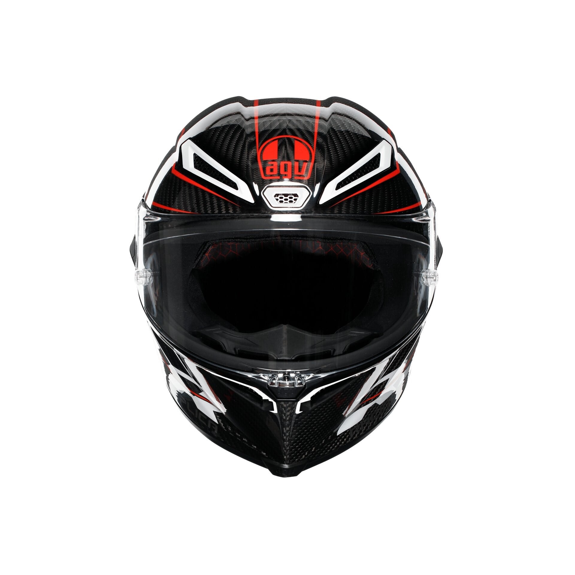Agv Pista GP RR Mplk Performance Carbon Blk Red Kapalı Kask