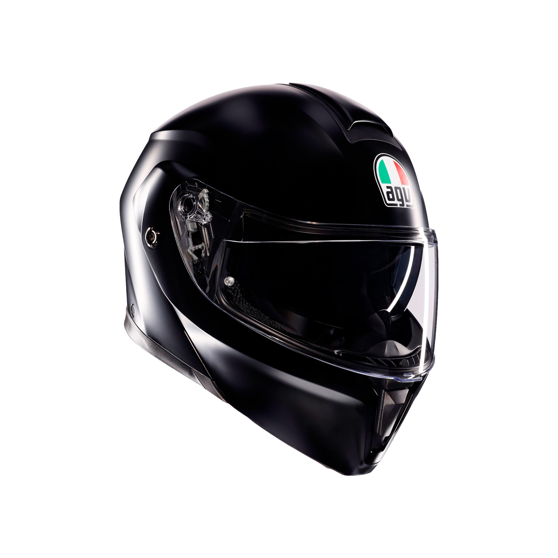 Agv Streetmodular Mono Matt Black Çene Açılır Kask