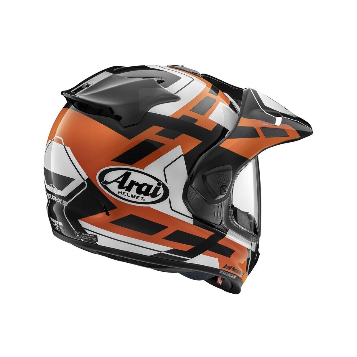 Arai Tour-X5 Match Orange Kapalı Kask