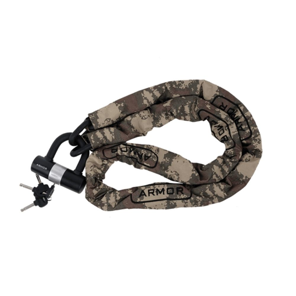 Armor Military Serisi Dövme Çelik Zincir Kilit (10mm*1.8 mt)