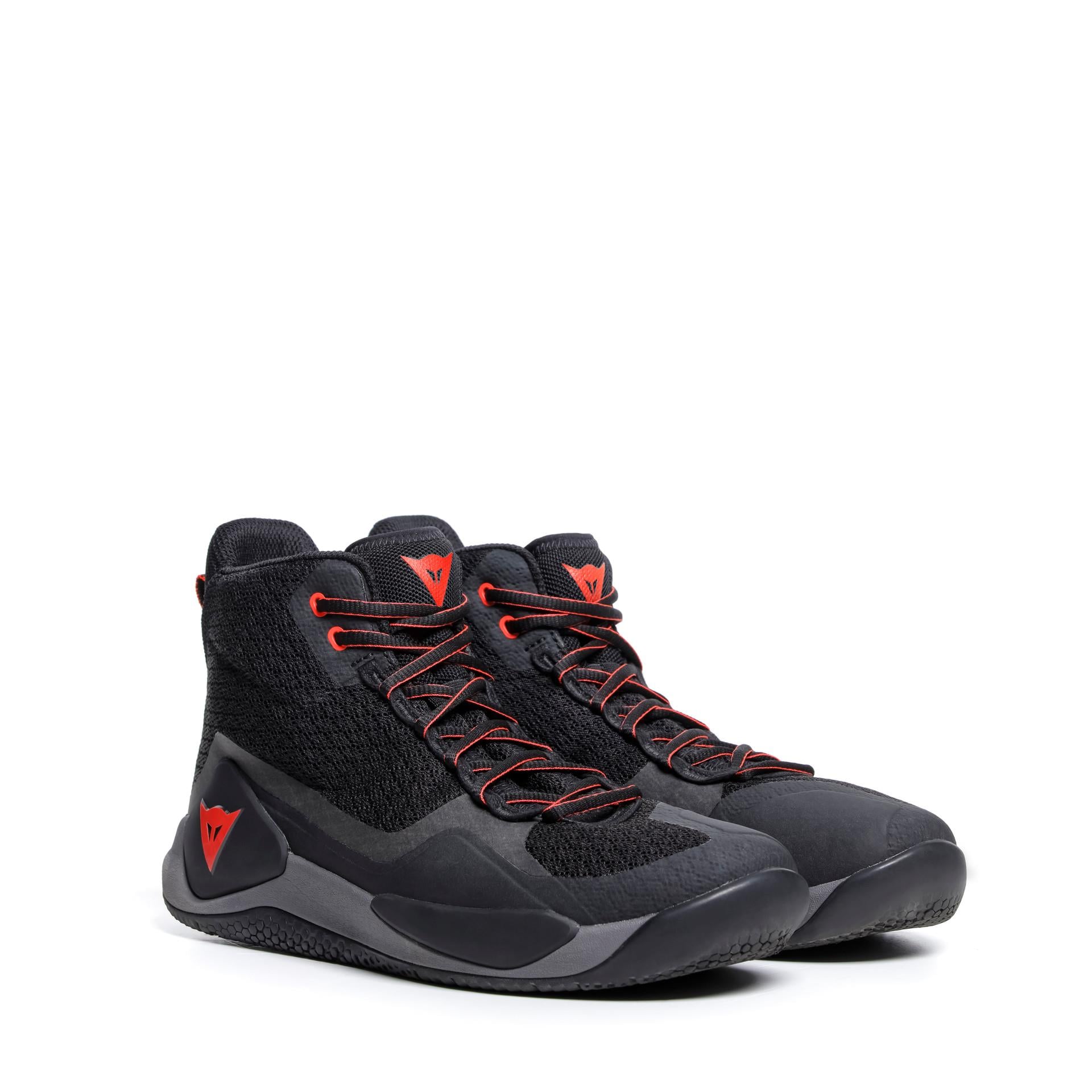 Dainese Atipica Air 2 Black Red Fluo Tekstil Ayakkabı 