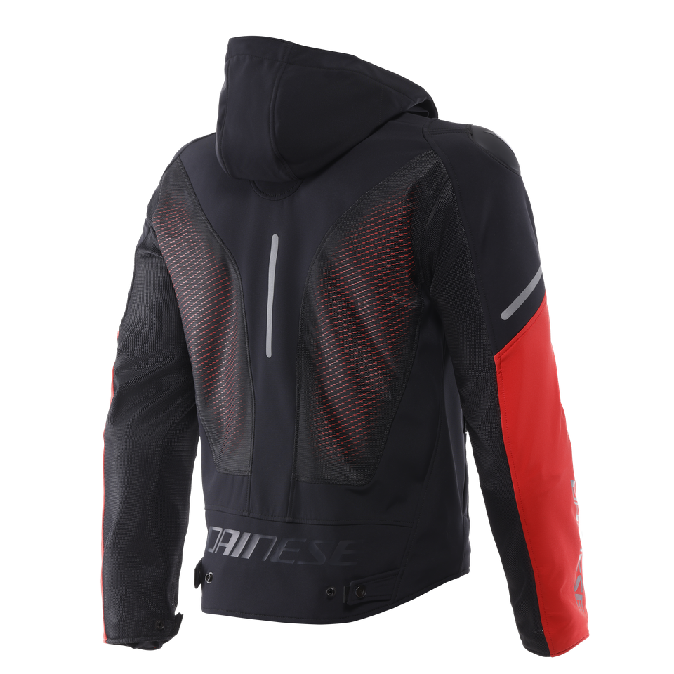 Dainese Super Sprint Black White Red Air Tekstil Mont