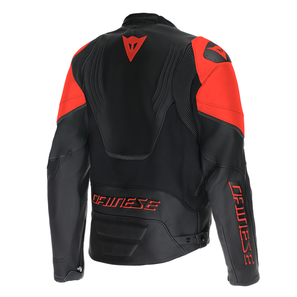 Dainese Racing 5 Black Red Fluo  Deri Mont