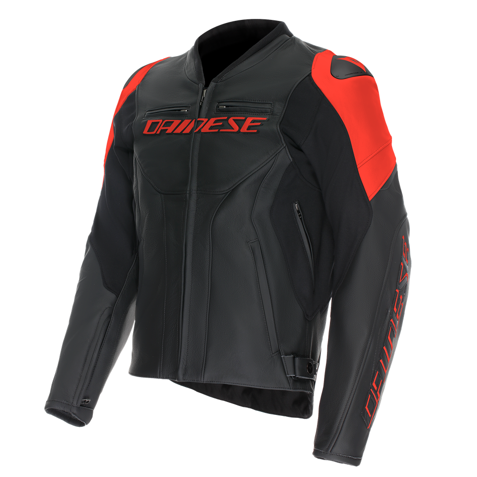 Dainese Racing 5 Black Red Fluo  Deri Mont