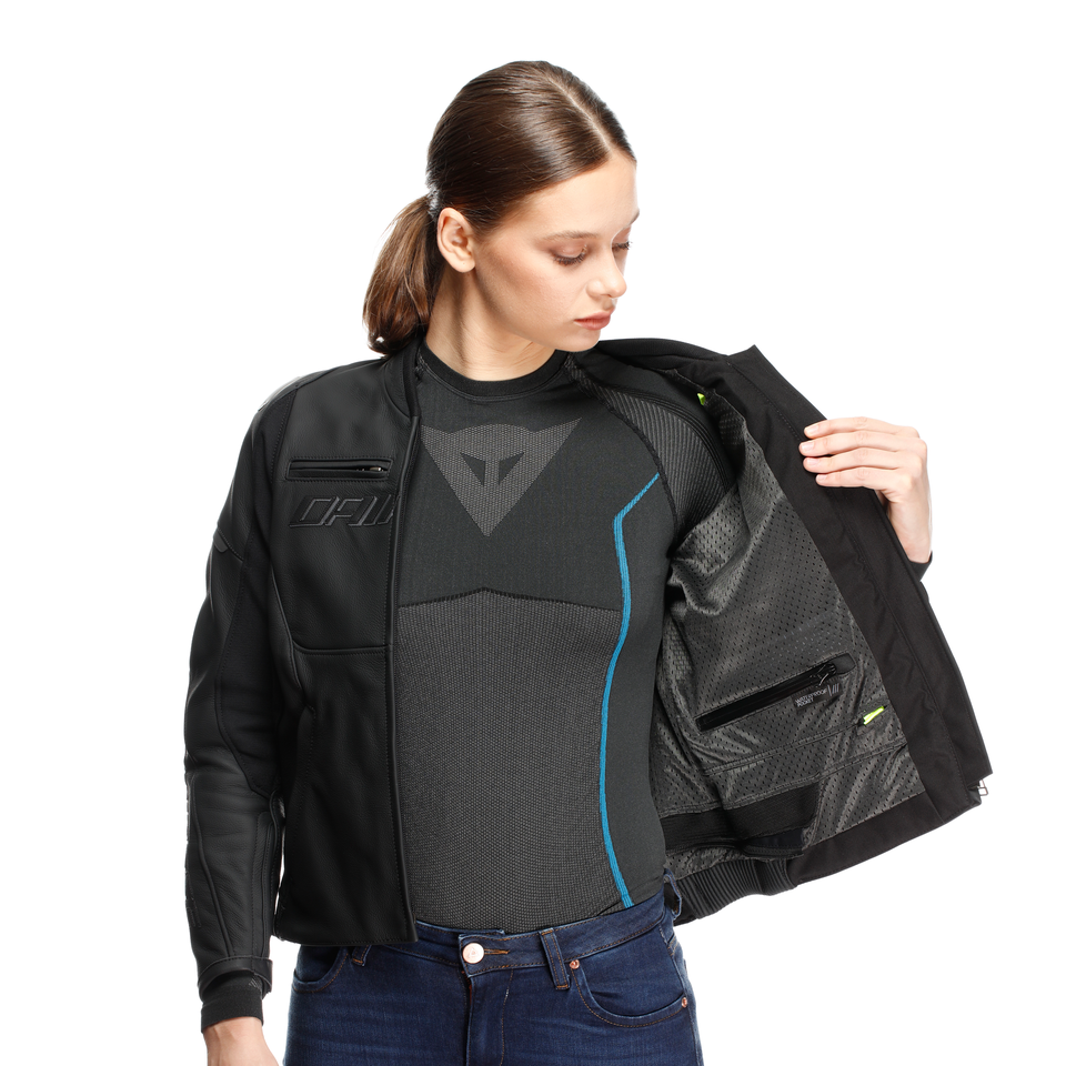 Dainese Racing 5 Black Black Deri Mont