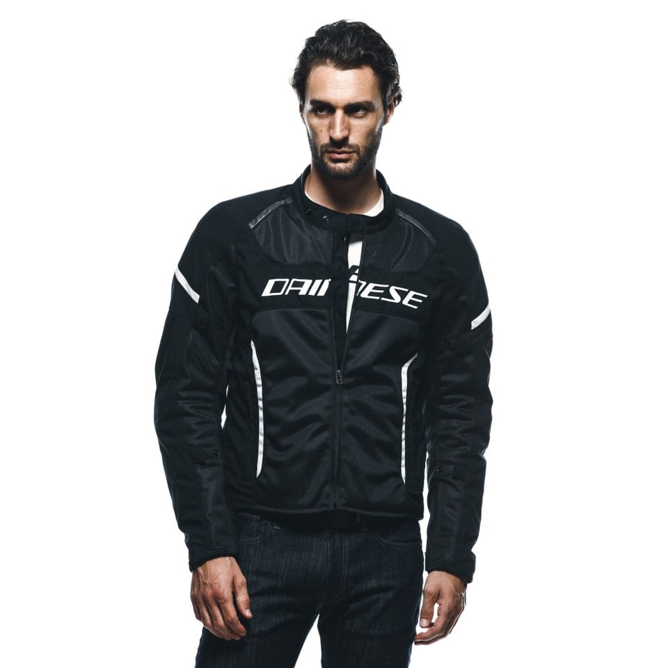 Dainese Air Frame 3 Black White Tekstil Mont