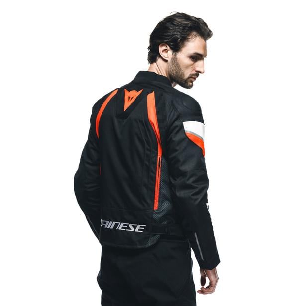 Dainese Avro 5 Black Red Fluo White Tekstil Mont