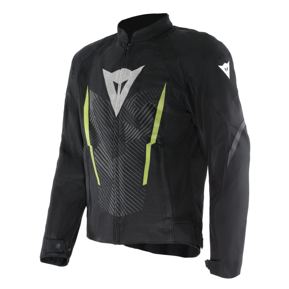 Dainese Herosphere Black White Yellow Fluo Air Tekstil Mont