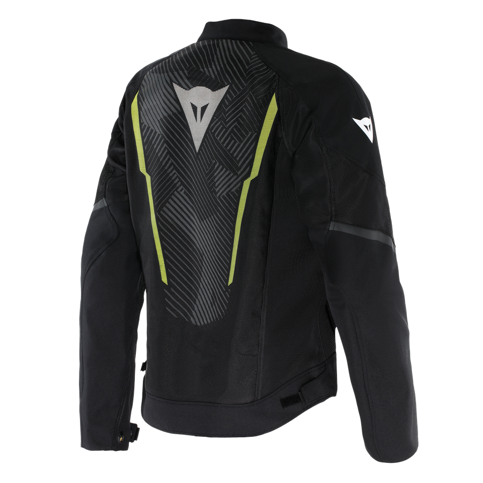 Dainese Herosphere Black White Yellow Fluo Air Tekstil Mont