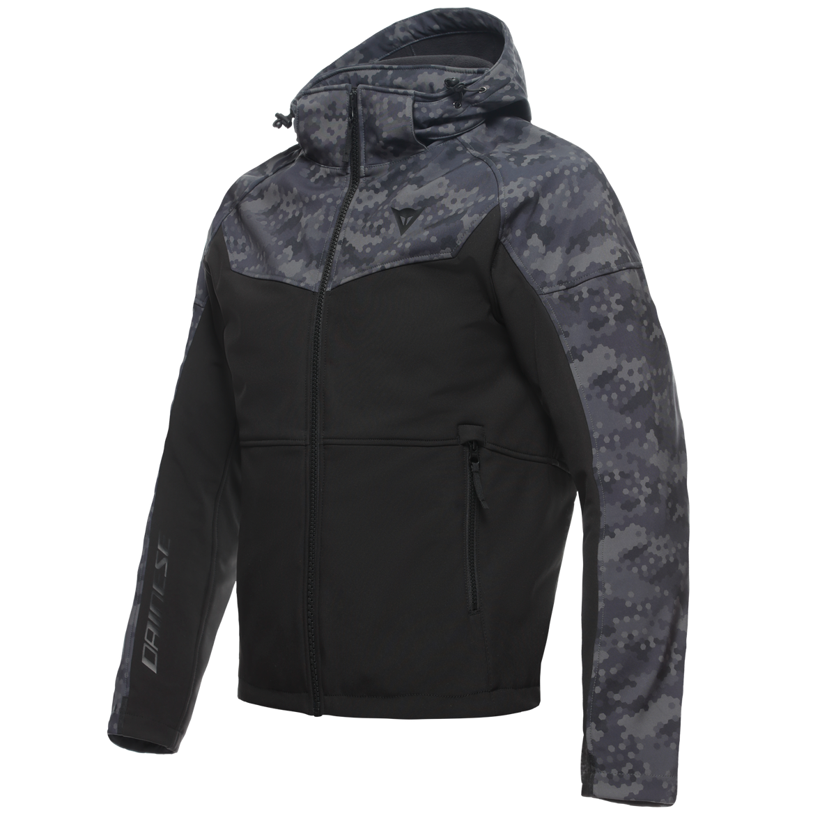 Dainese İgnite Black Camo Gray Tekstil Mont