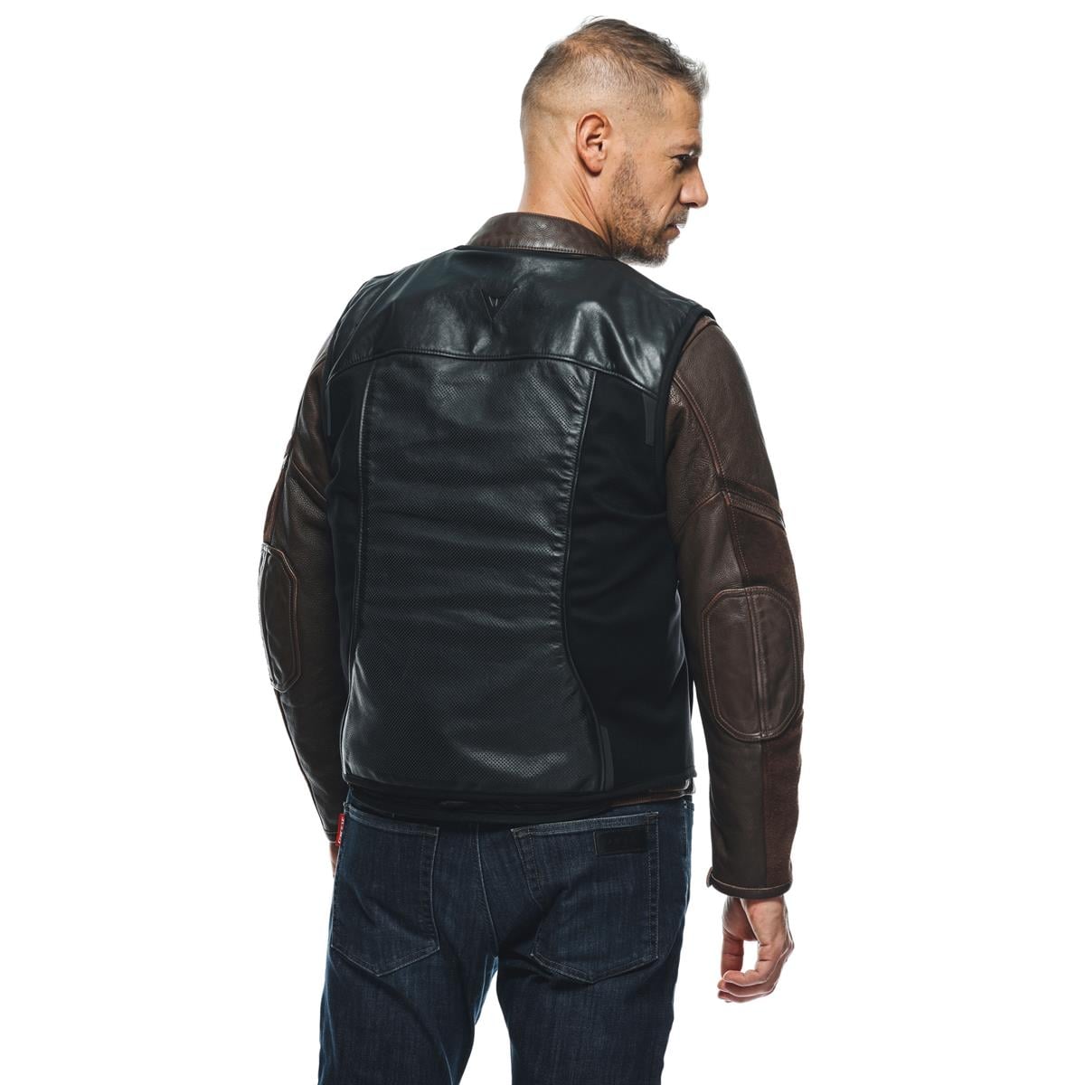 Dainese Smart Jacket Black Deri Airbag Yelek 
