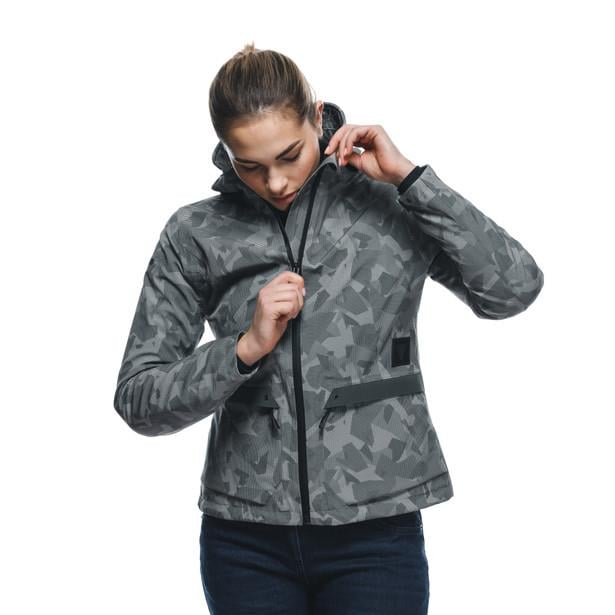 Dainese Centrale London Fog Camo ABSØLUTESHELL™ Pro Kadın Mont