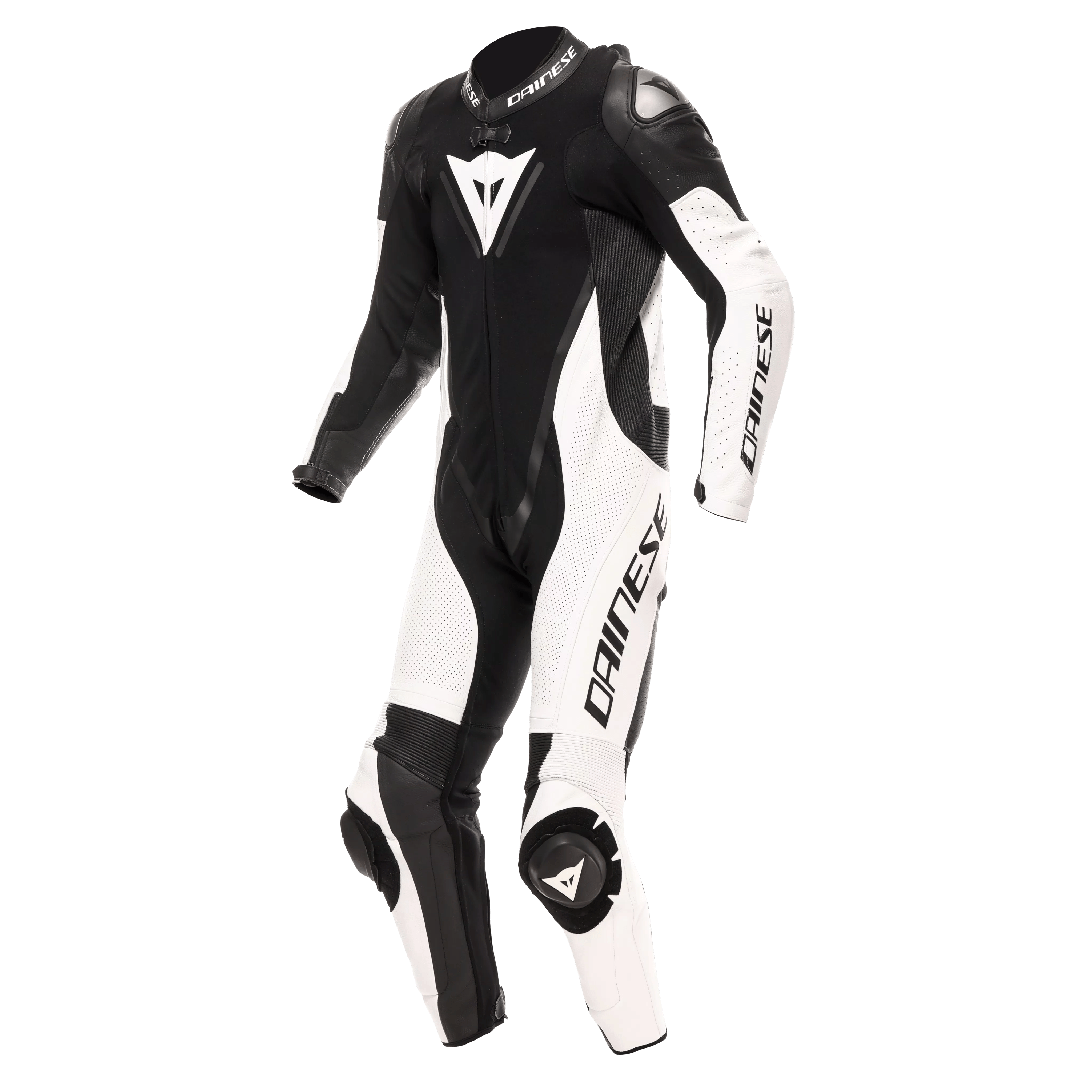 Dainese Demon Sprint Perf Suitblack White Deri Tulum