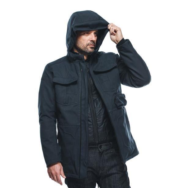 Dainese Duomo Black ABSØLUTESHELL™  Pro Parka Mont