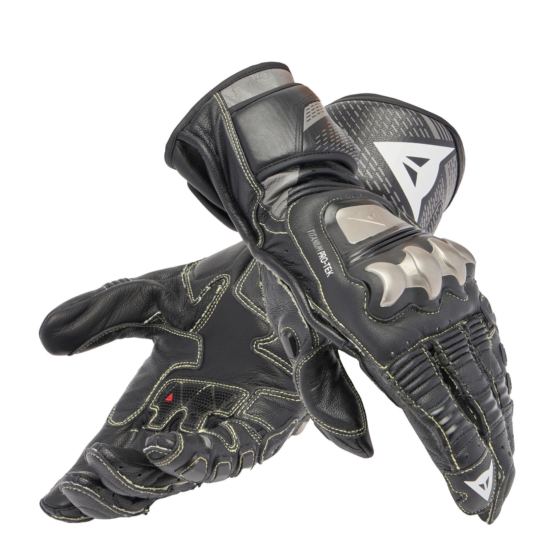 Dainese Racing Gloves フルメタル　レザー Dainese Full Metal 7 Black Deri Eldiven