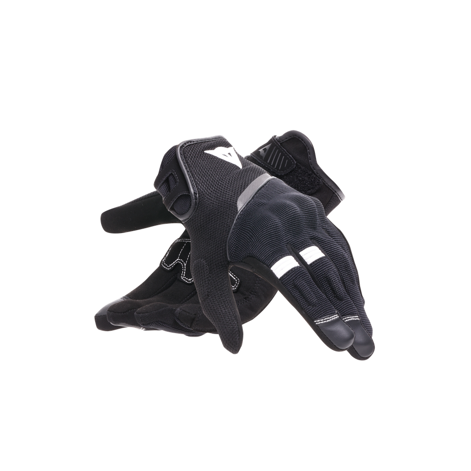 Dainese Metrax Black White Air Kadın Tekstil Eldiven