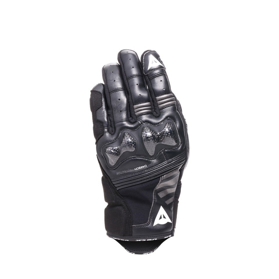 Dainese Reacto Carbon Black Ant Short Deri Eldiven