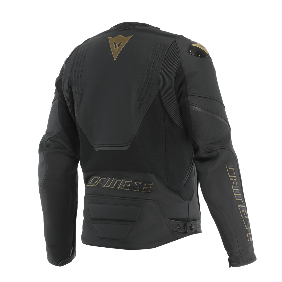 Dainese Racing 5 Black Gold Deri Mont 