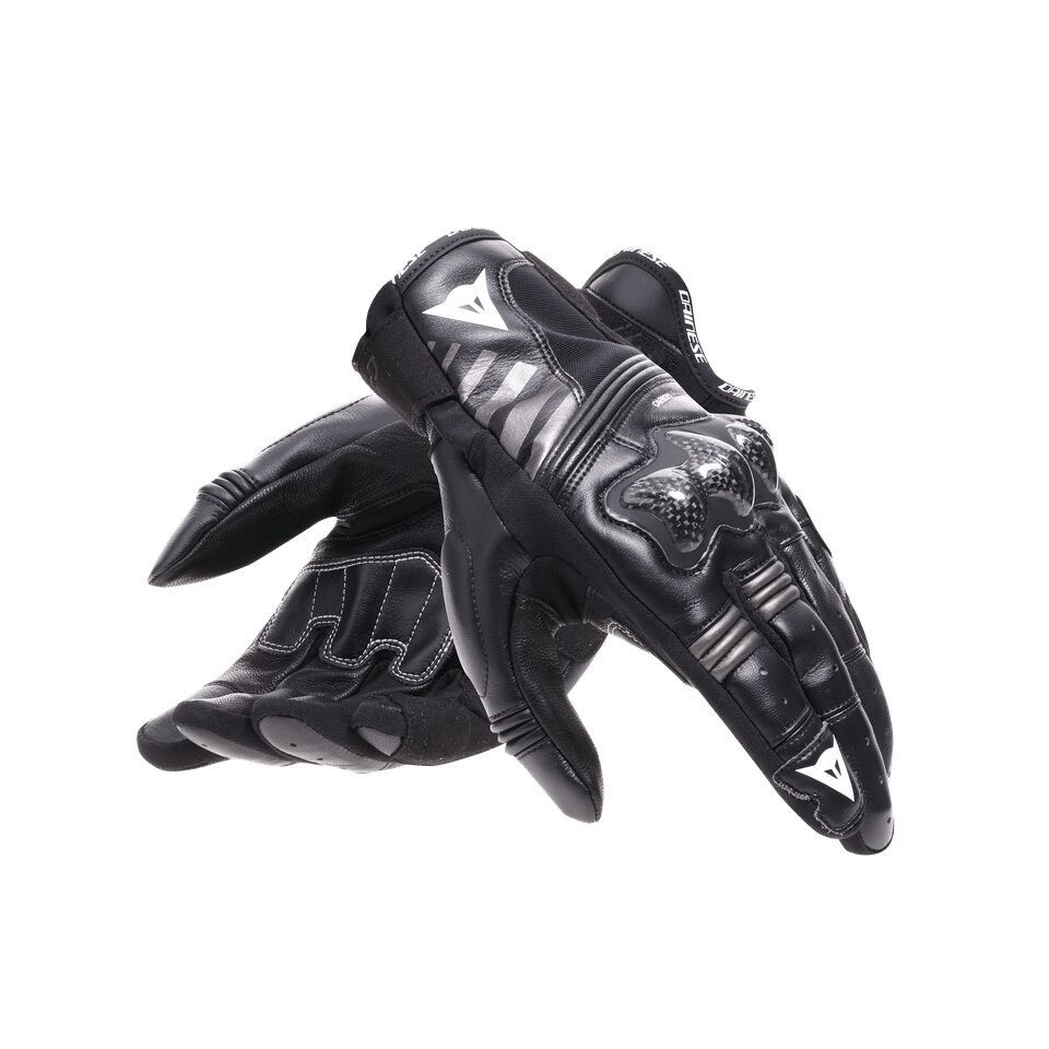 Dainese Reacto Carbon Black Ant Short Deri Eldiven