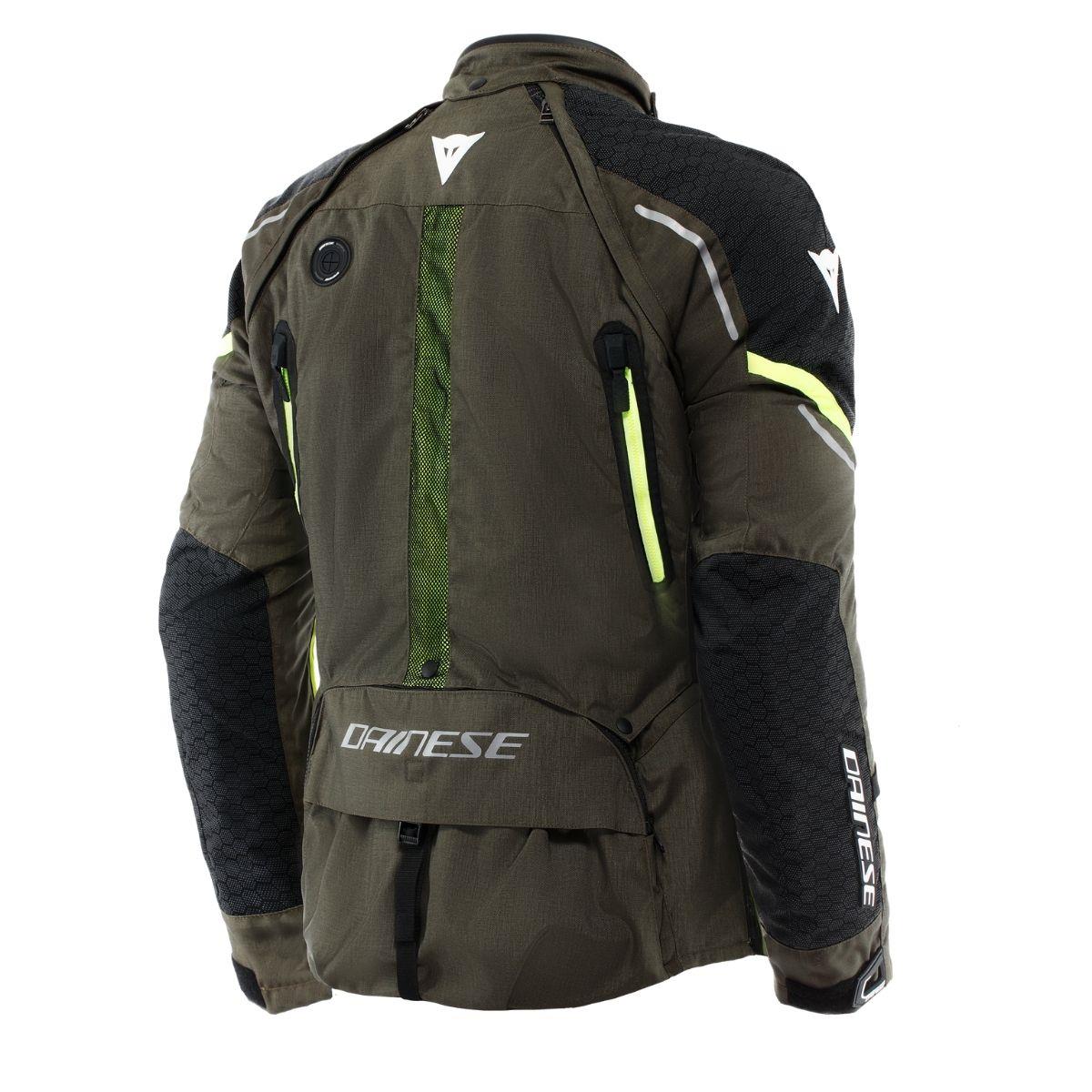 Dainese Super Adventure Black Fluo Yellow ABSØLUTESHELL™ Mont