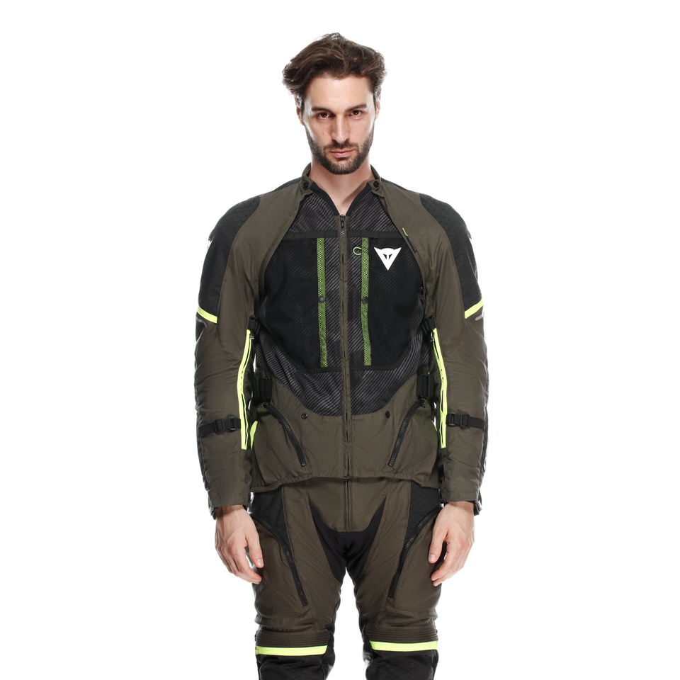 Dainese Super Adventure ABSØLUTESHELL™  Black Fluo Yellow Mont