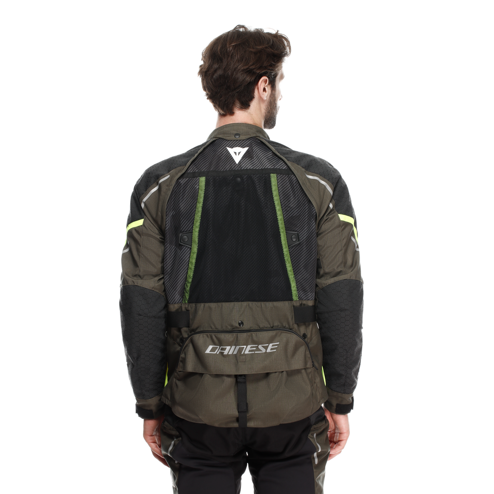 Dainese Super Adventure ABSØLUTESHELL™  Black Fluo Yellow Mont