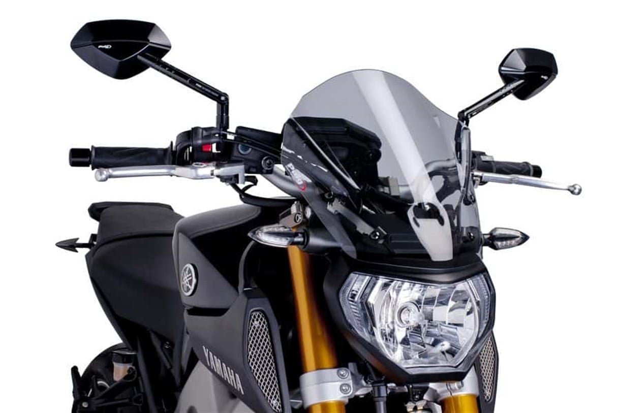 Puig /6861H Windshield New Gnr.Ymh Mt09 13'Smoke