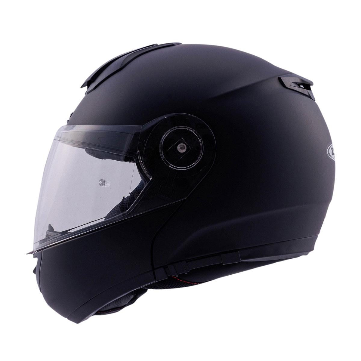 Zeus ZS-3050 Matt Black Çene Açılır Kask