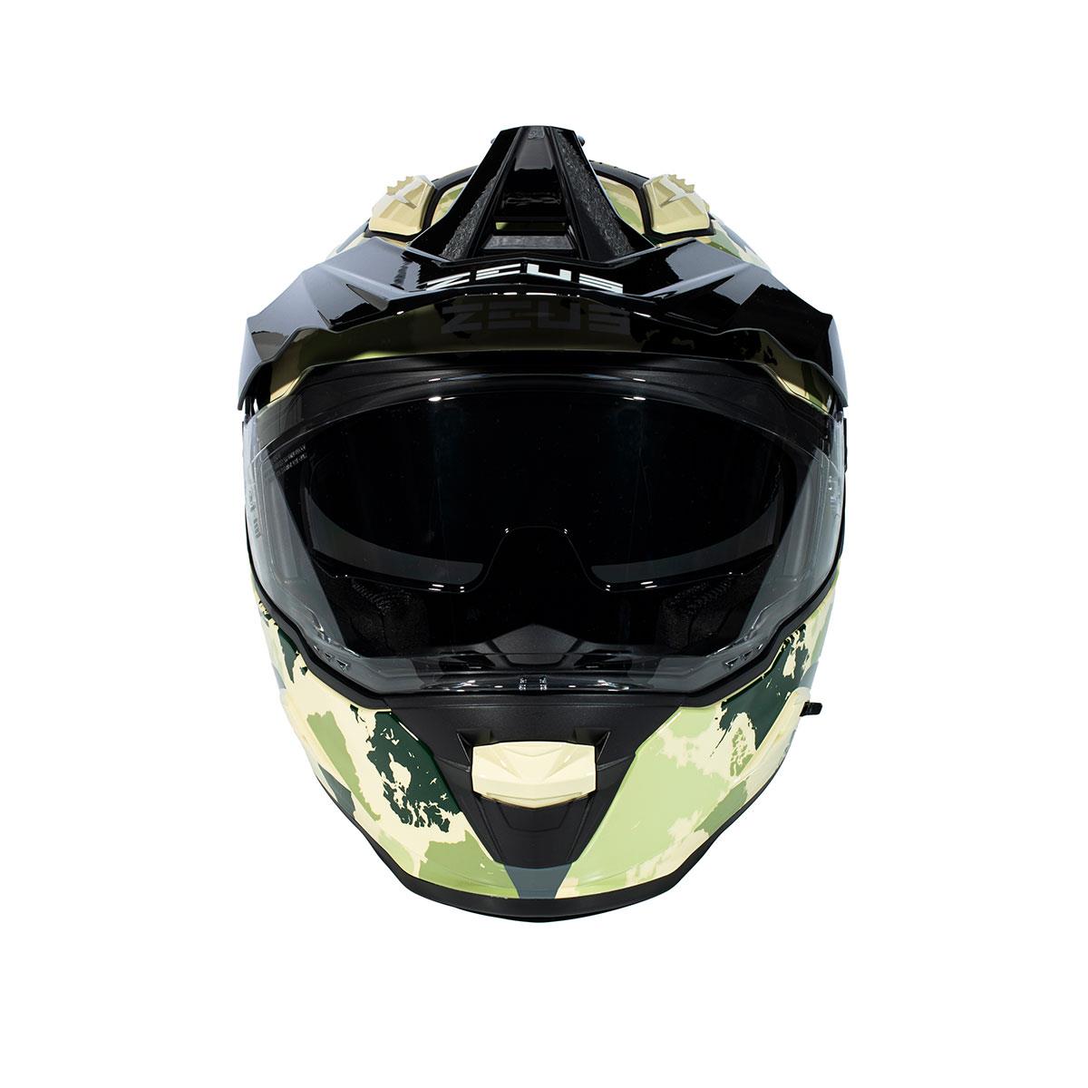 Zeus ZS-913 B6F Yellow Green Kapalı Kask
