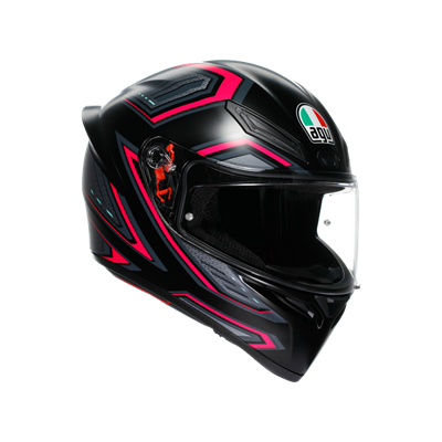 Agv K1 S E2206 Sling Matt Black Pink Kapalı Kask