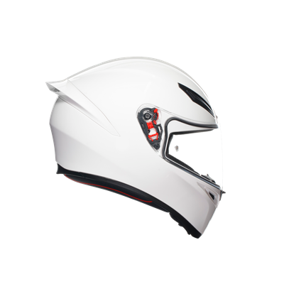 Agv K1 S Mono White Kapalı Kask