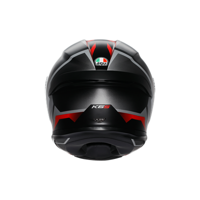 Agv K6 S Karve Matt Black White Red Configuration Kapalı Kask