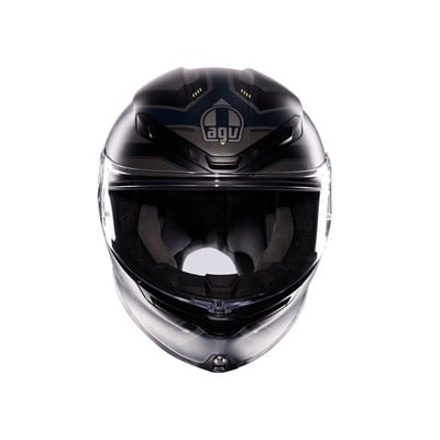 Agv K6 S Mplk Enhance Matt Grey Yellow Fluo Kapalı Kask